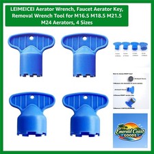 Multi-Size Faucet Aerator Removal Tool - Compact and Durable Design by LEIMEICEI
