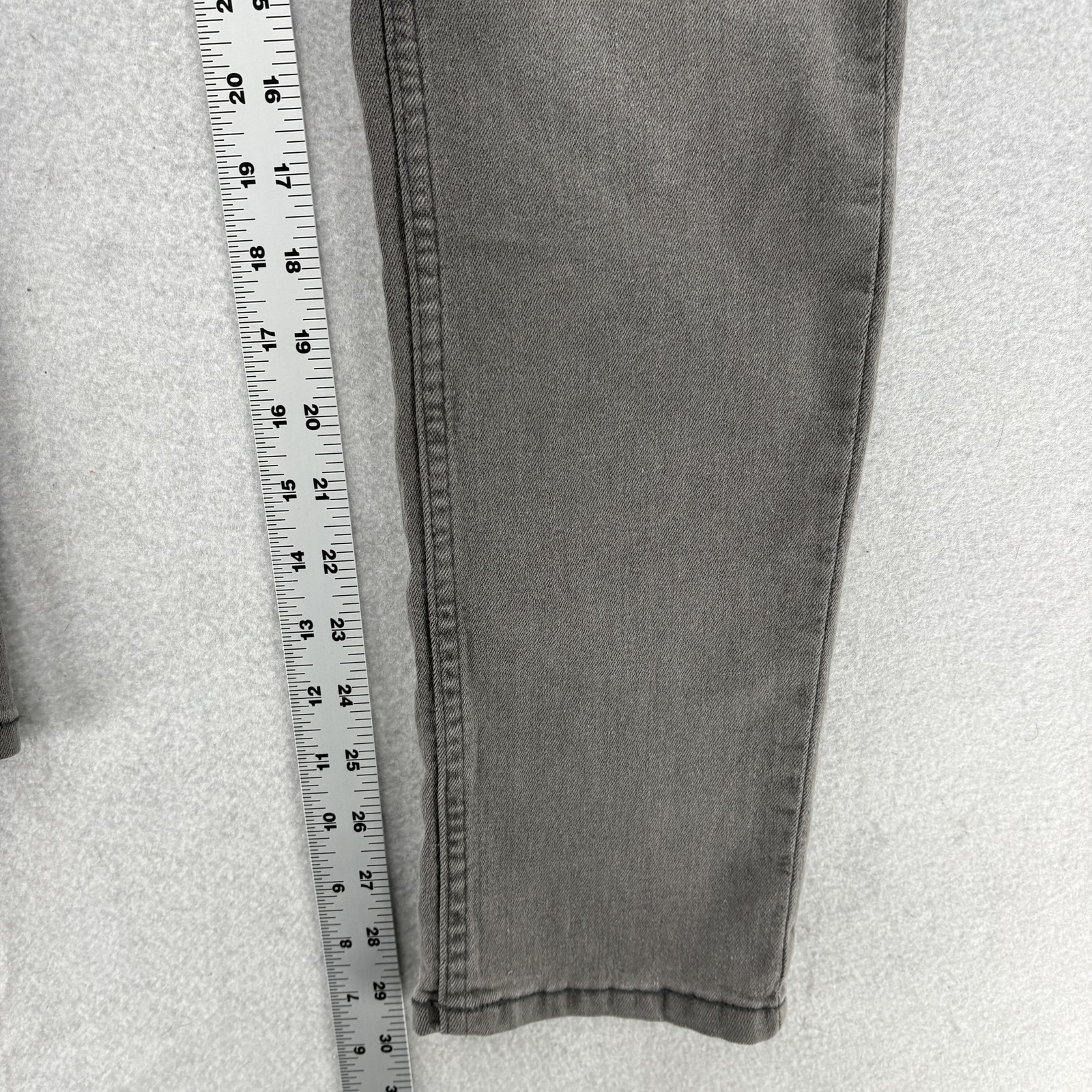 Calvin Klein Jeans Kids 16 Gray Skinny Adjustable Waist Stretch Casual 30x30 NWT thumbnail 9