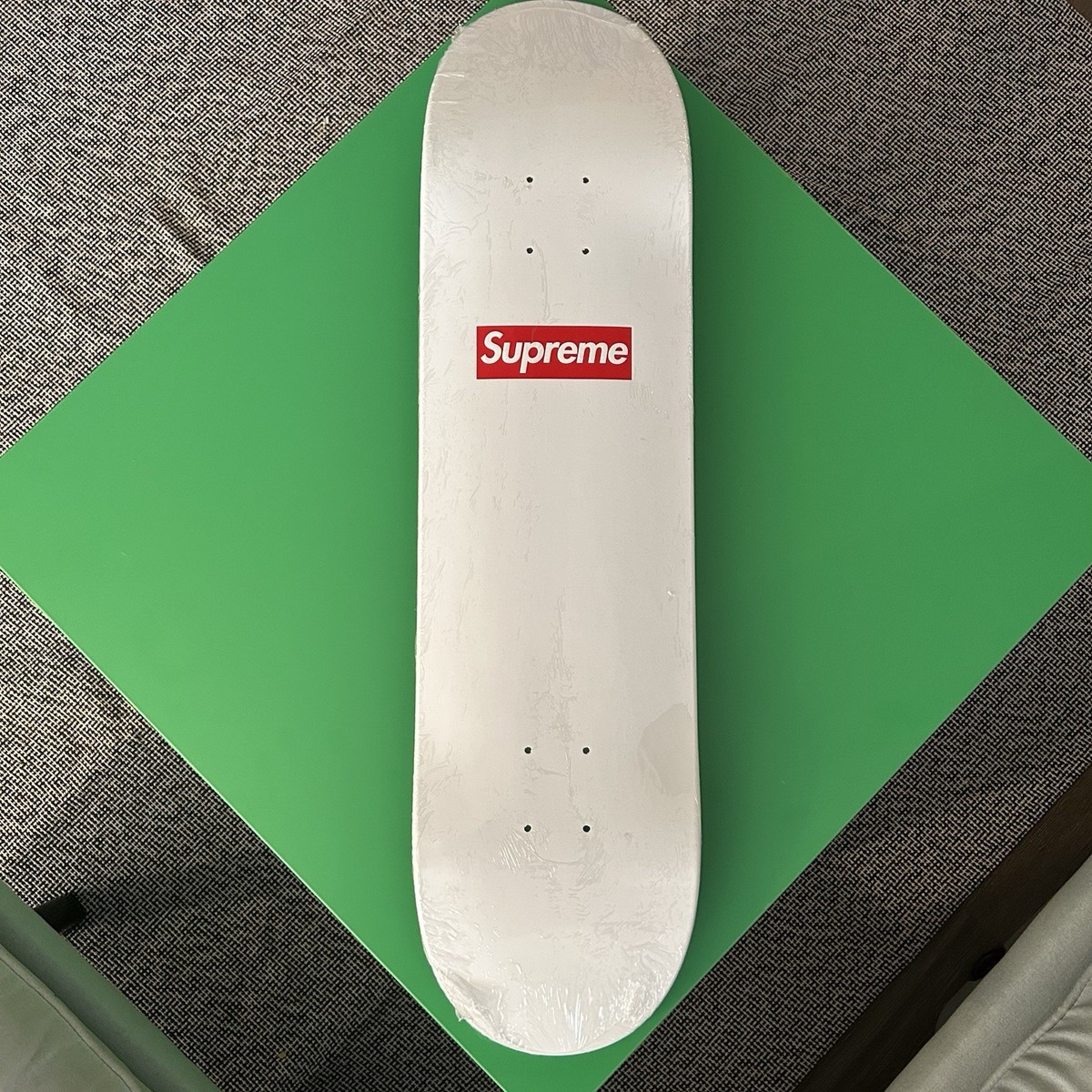 Supreme 20th Anniversary Box Logo White Skateboard Deck 1994-2014