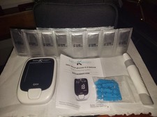 Keto-Mojo GK Glucose Monitoring Kit, Digital Meter, Case, Lancets  Test Strips