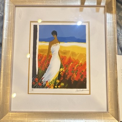 Emile Bellet Signed Numbered /450 Lithograph Fragrances Marines Framed Print