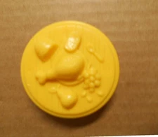 Fisher Price Little People Lil Kingdom Castle Yellow Turkey Table with Food W32