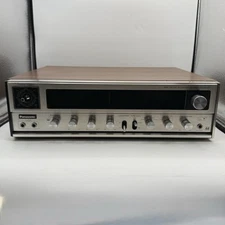 Panasonic AM/FM Reciever/Amp CD-4 SA-507 Mic/Guitar Inputs 4 Channel Tested READ