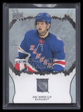 Zac Jones 2021-22 Upper Deck Ice #R-20 Exquisite Collection Rookies #/299