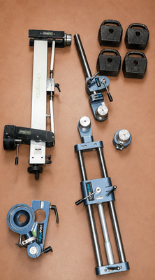 Set of dolly/grip accessories - U-bangi, mini Jib, 2-axis offset, rotation bangi