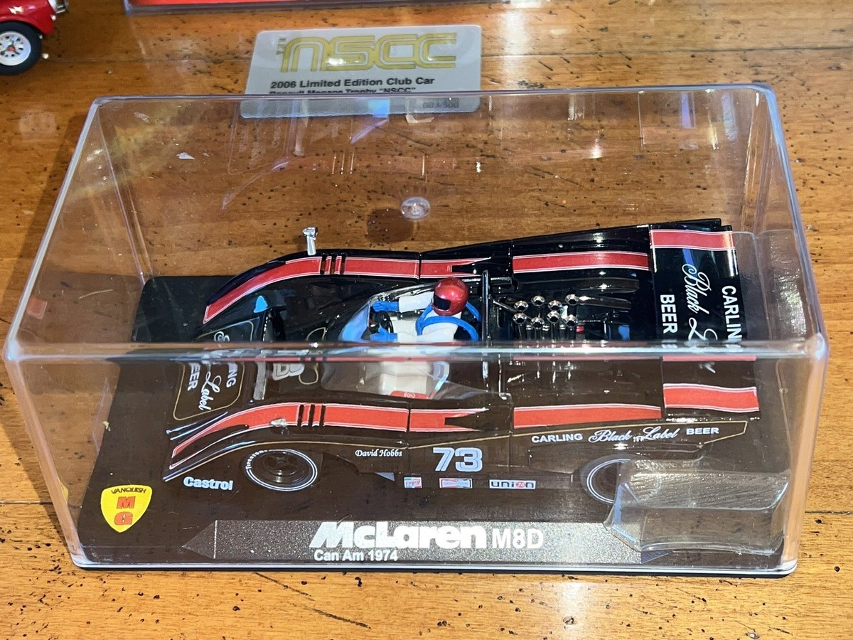 Vanquish MG CA7 McLaren M8D CARLING Black Label BEER CanAm '74 D