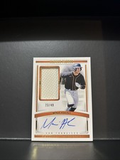 2024 Panini National Treasures Maui Ahuna RPA #/49 B105