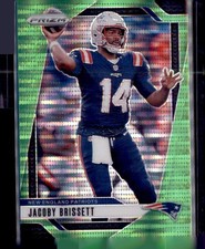 2024 Panini Prizm #194 Jacoby Brissett Neon Green Pulsar