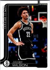 2025-26 Topps Basketball- Jalen Wilson - #12 Base Card - Brooklyn Nets