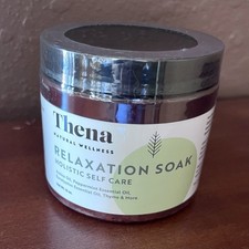 Thena Natural Wellness Relaxation Bath Soak Arnica Peppermint Eucalyptus Oils