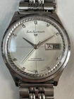 SEIKO Sportsmatic 5 6619-7020 Mens Vintage Automatic Watch 21J Date Round