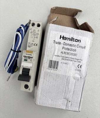 HAMILTON HLRCBO2030C 20A - 30Ma LEISTUNGSSCHALTER LAGER #S3159