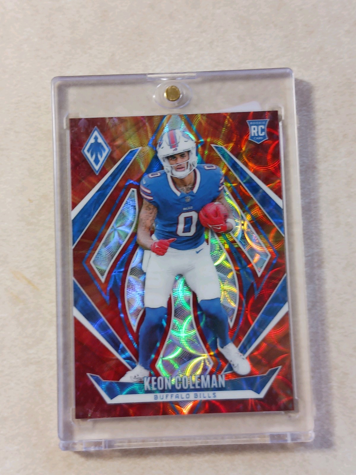 🔥2024 Keon Coleman Phoenix Rookies Fire Burst /350 #213 (RC) - Buffalo Bills 🔥