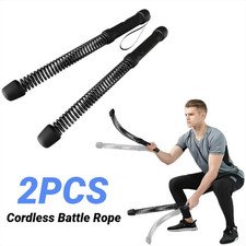 Adjustable Ropeless Cordless Battle Ropes Trainer for Home  Gym Fitness