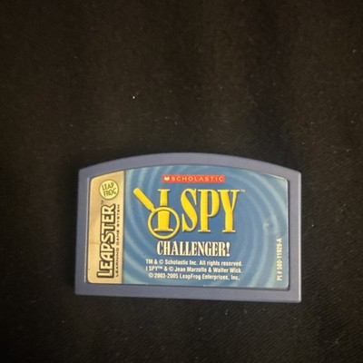 Leapster Leap Frog I Spy Challenger Educational Game Cartridge Scholastic 2005