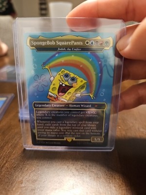 SpongeBob SquarePants - Jodah, the Unifier (Rainbow Foil) Secret Lair Drop Foil