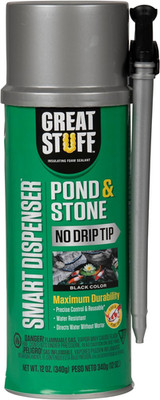 99112849 Smart Dispenser Pond & Stone, 12 Oz, Black