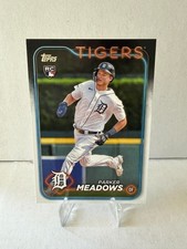2024 Topps Series 2 - Parker Meadows #516 (RC) Rookie Card. rookie card picture