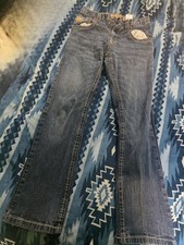 Cinch Jeans Boys 12R Medium Wash GOLD LABEL Bootcut Relaxed Fit Western