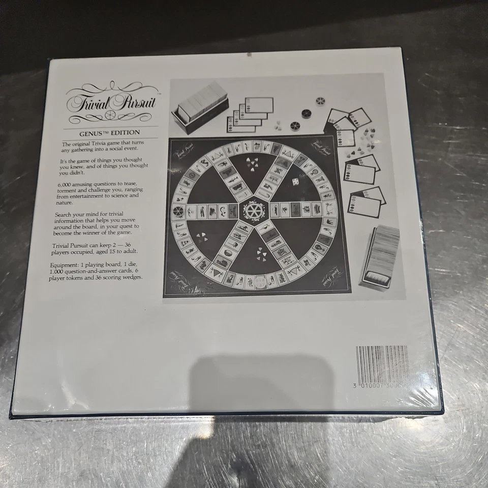 Trivial Pursuit Master Board Game Genus 3 Edition Brand New Sealed - Image 2 of 4