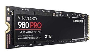 Samsung 980 Pro 2TB PCIe 4.0 NVMe Gen 4 M.2 SSD