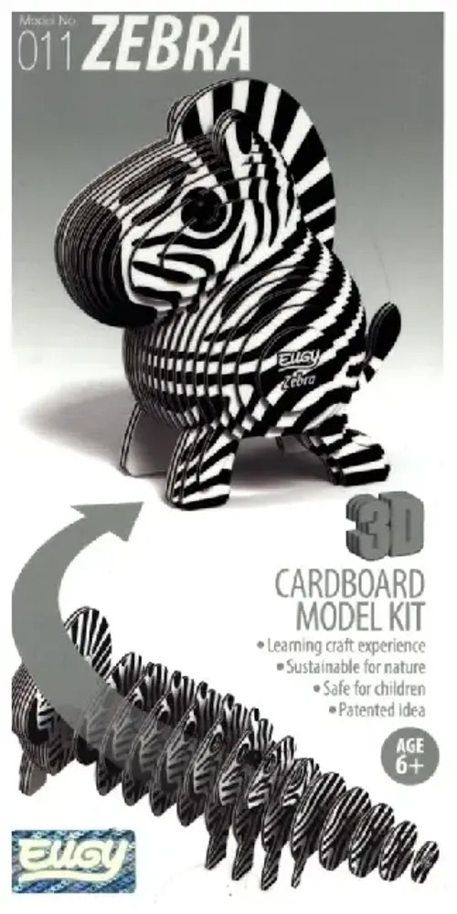 Eugy: 3D Bastelset Zebra - Bild 4