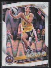2025 Panini Prizm WNBA #59 Kelsey Plum White Seismic Prizms