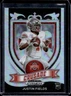 2021 Panini Prizm Draft Picks Collegiate Justin Fields RC Silver Crusade #163