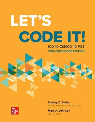 Let's Code It! ICD-10-CM/PCS 2019-2..., Safian MAOM/HSM
