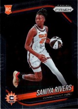 Saniya Rivers 2025 WNBA Prizm Base Rookie Card #131 - Suns