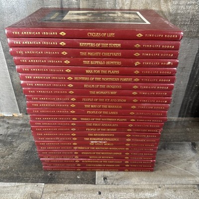 The American Indians 23 Volume Set Time Life Books  COMPLETE SET