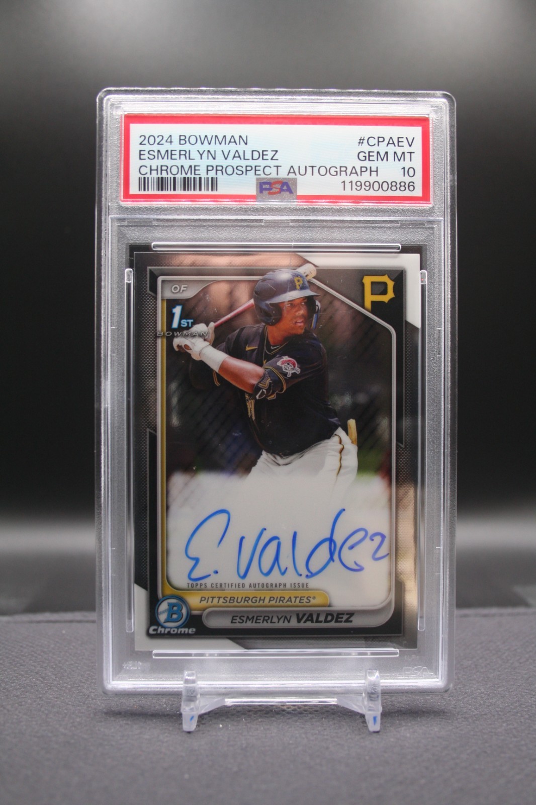 2024 Bowman | Esmerlyn Valdez | 1st Bowman Chrome Auto | PSA 10
