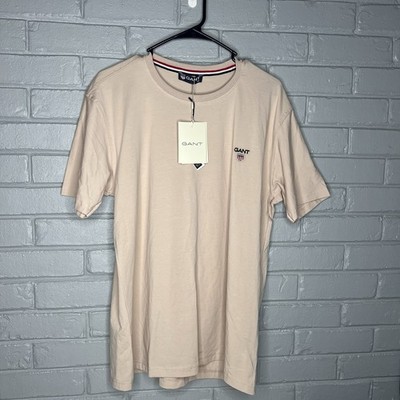 Gant Men's Original Solid Crew Neck Shirt NWT