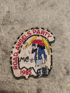 MC Patch Road Angels MC 1985