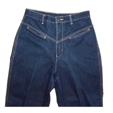 VTG 70s Gitano High Waist Tapered Cigarette Jeans | W 28"