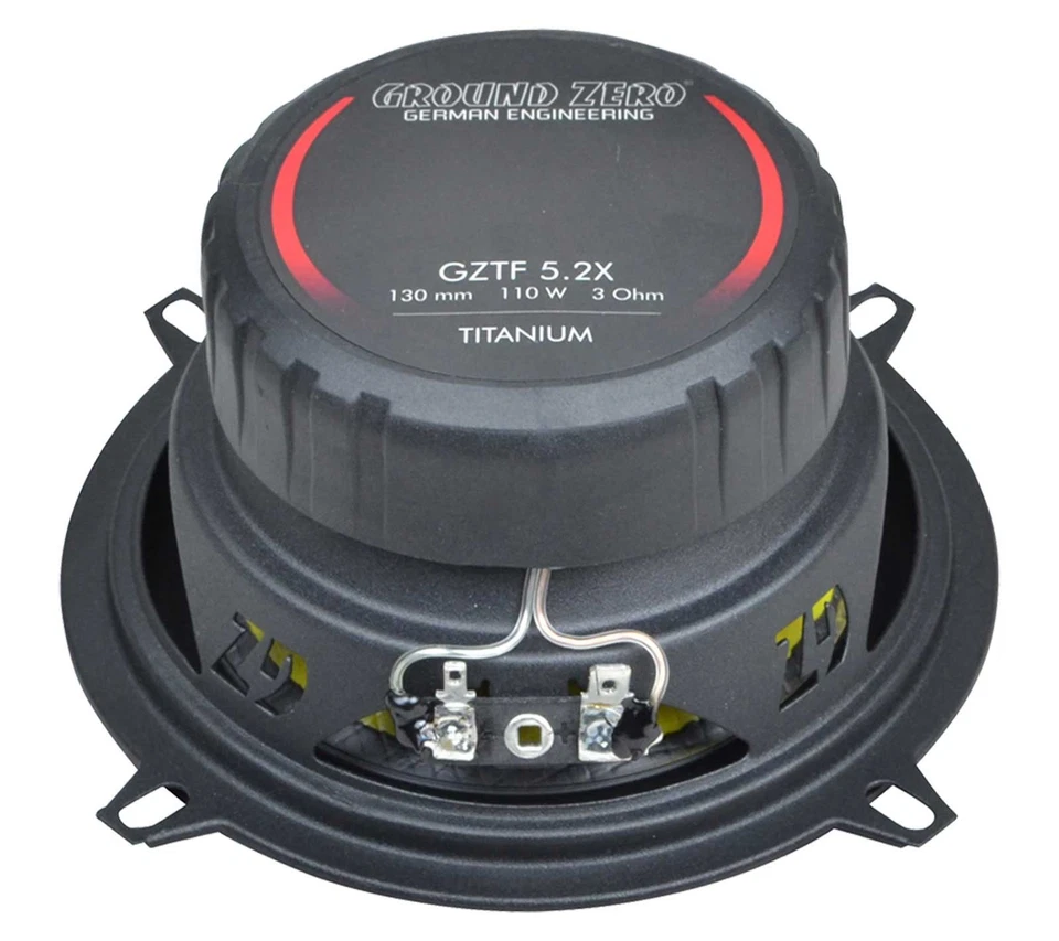 Ground Zero GZTF 5.2X 13 cm 2-Wege-Lautsprecher 110 Watt RMS: 80 Watt - Bild 2 von 4