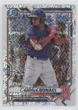 2021 Bowman Draft Chrome Sparkle Refractor Brainer Bonaci #BDC-54 fz0