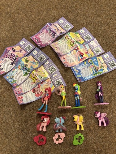 My Little Pony G4 Kinder Surprise complete set Toy Excellent Condition - Picture 1 of 2