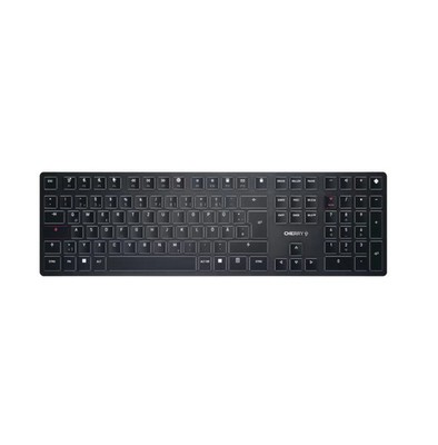 CHERRY KW X ULP Ultra-Low-Profil Tastatur mit mechanischen Switches - Schwarz DE