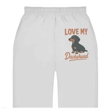 'Love My Dachshund' Adult Sweatpants / Joggers (JO055622)