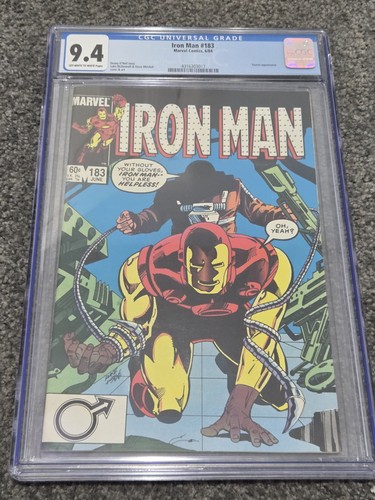 Marvel Comics Iron Man #183 (1984) Single Issue CGC 9.4 Cert 4316303017