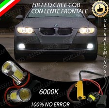 COPPIA LAMPADE FENDINEBBIA H8 LED CREE COB CANBUS BMW SERIE 3 E92 100% NO ERROR