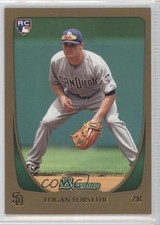 2011 Bowman Draft Gold Logan Forsythe #34 0w8