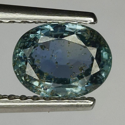 MARVELOUS NATURAL1.26Cts BEAUTIFUL GREEN SAPPHIRE -REF VIDEO