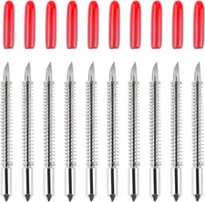 45 Degree Vinyl Cutter Blades Lettering Blade for Graphtec Cutting Plotter, Red