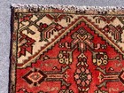 Amazing Hand Knotted Vintage Tribal Hamidoun Wool Area Rug 3.9 x 1.10 Ft — photo 10