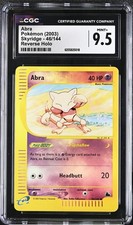 2003 Pokemon Skyridge Reverse Holo #46 Abra Mint+ CGC 9.5 CLEAN CARD on eBay
