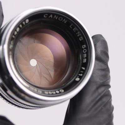 Vintage MINT ] Canon 50mm f/1.8 Lens LTM L39 Leica Screw Mount