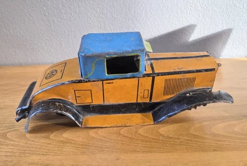 VINTAGE MARX TOYS 1930'S TIN OLD TIME COUPE BODY *PARTS ONLY*