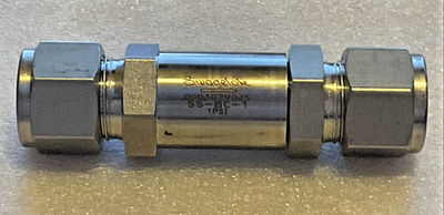 #ad Swagelok SS 8C 1 Check Valve 1 2” 1 psi Cracking Pressure Stainless Steel $88.99